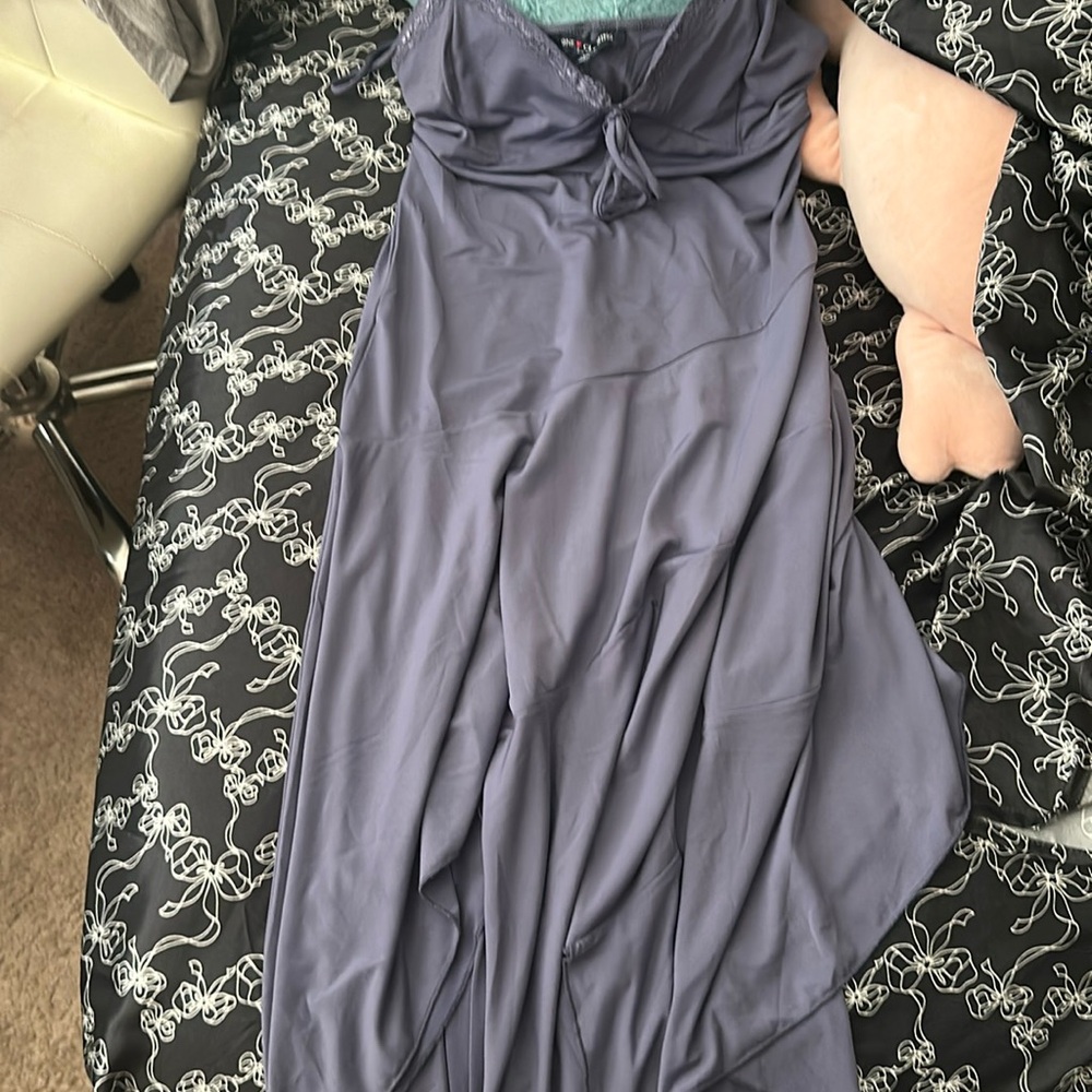 Purple dress